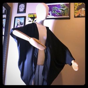 Black Bead Kimono Sz M